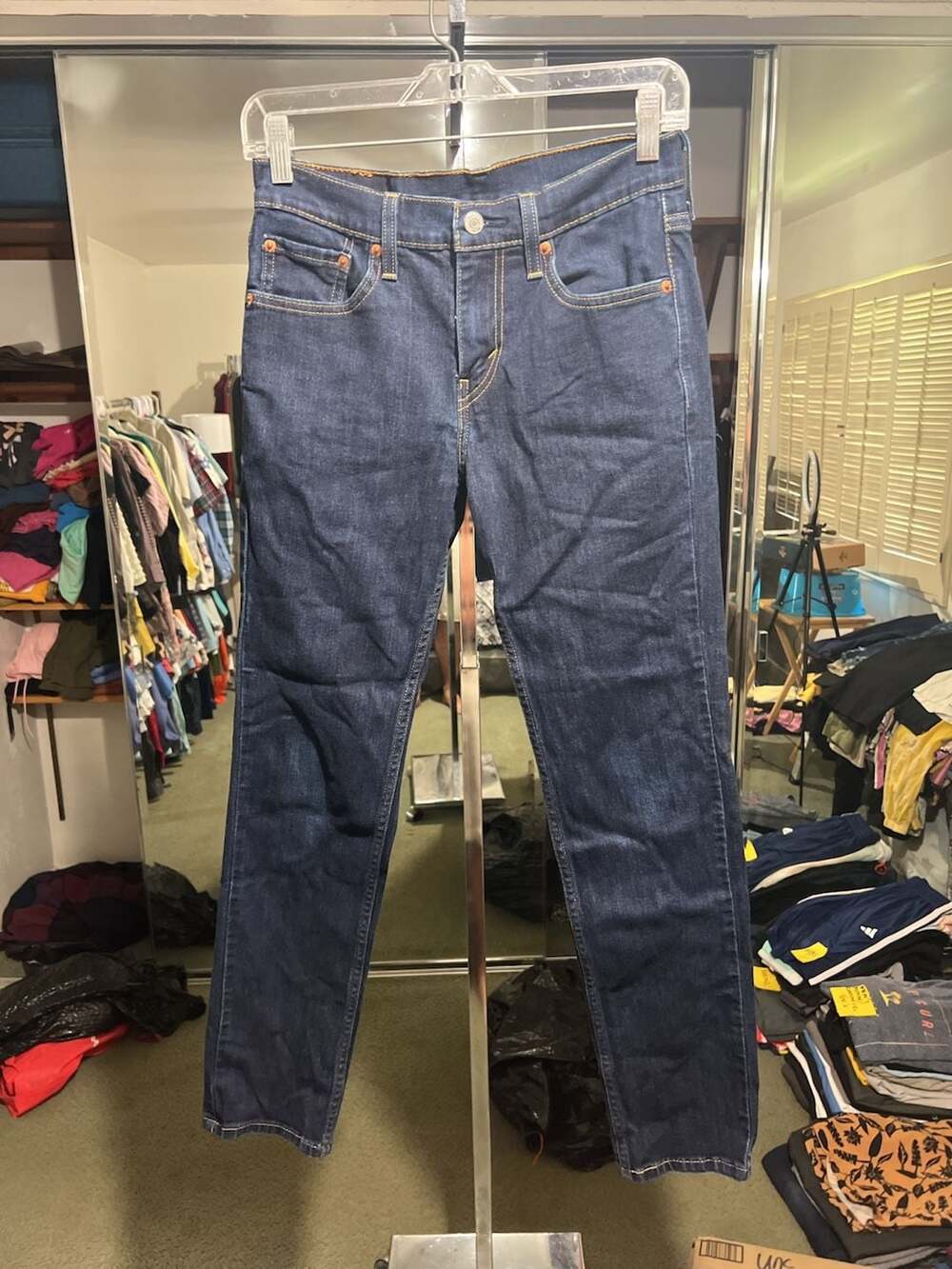 Levi's 511 Slim Fit Dark Wash Denim Jeans W28 L30